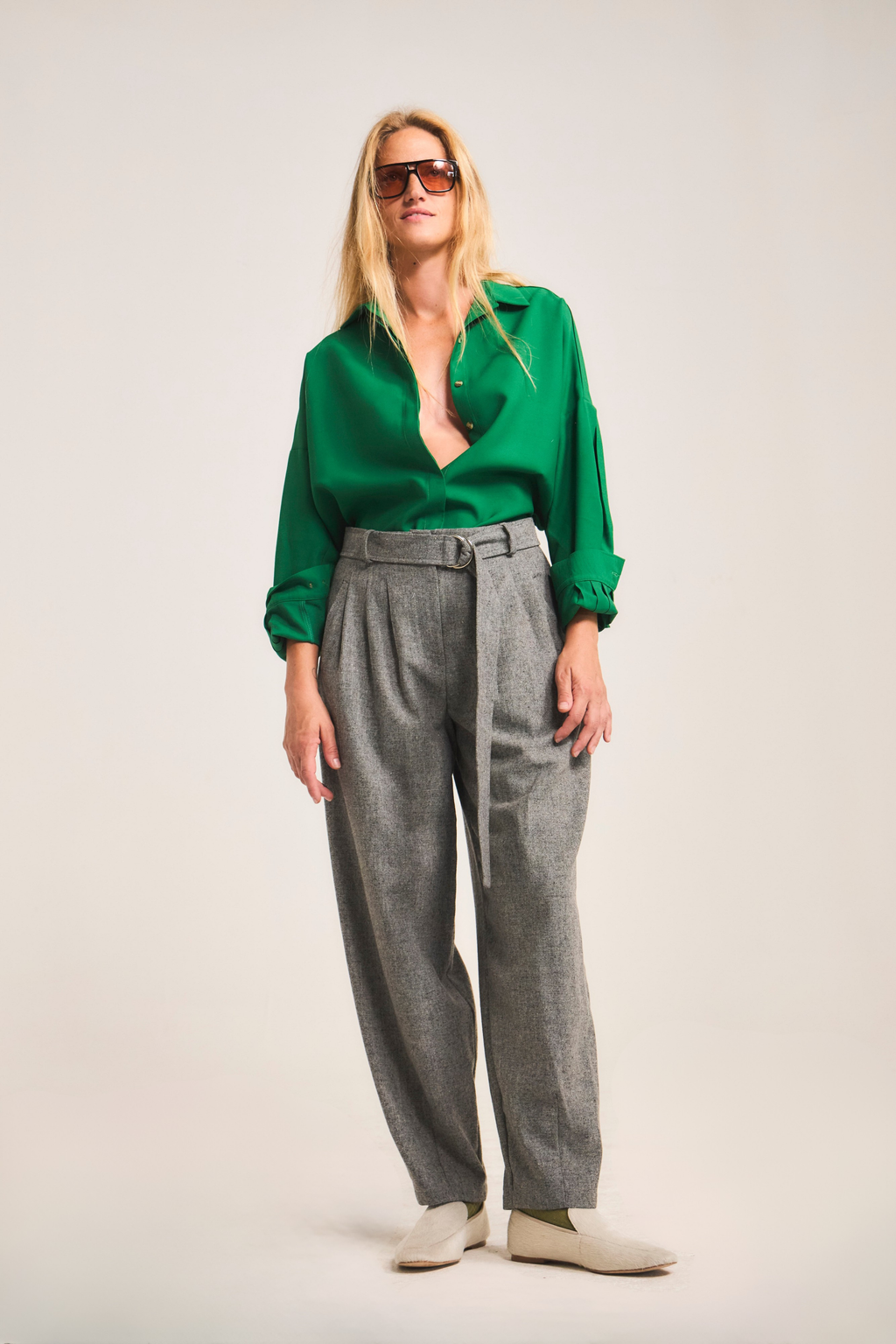 Green Pollen Blouse