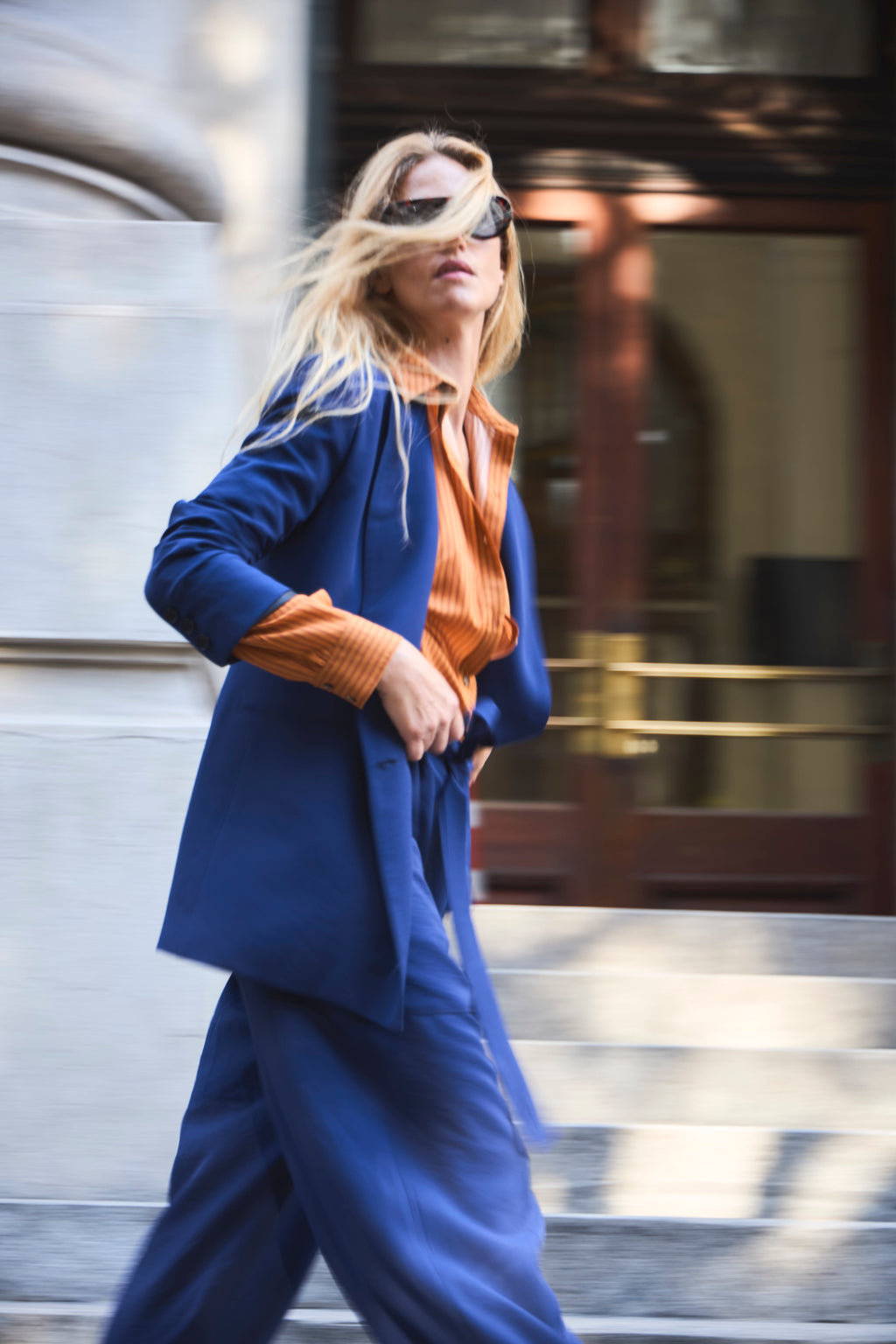 Blazer Ivresse Azul Rey