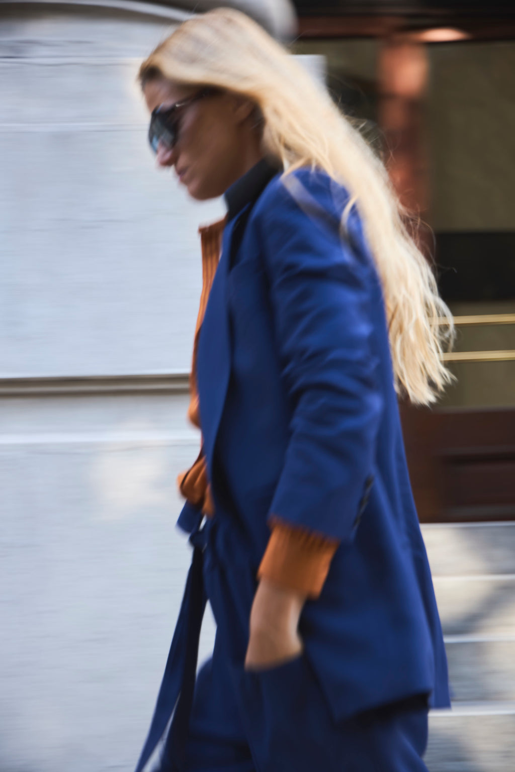 Blazer Ivresse Azul Rey
