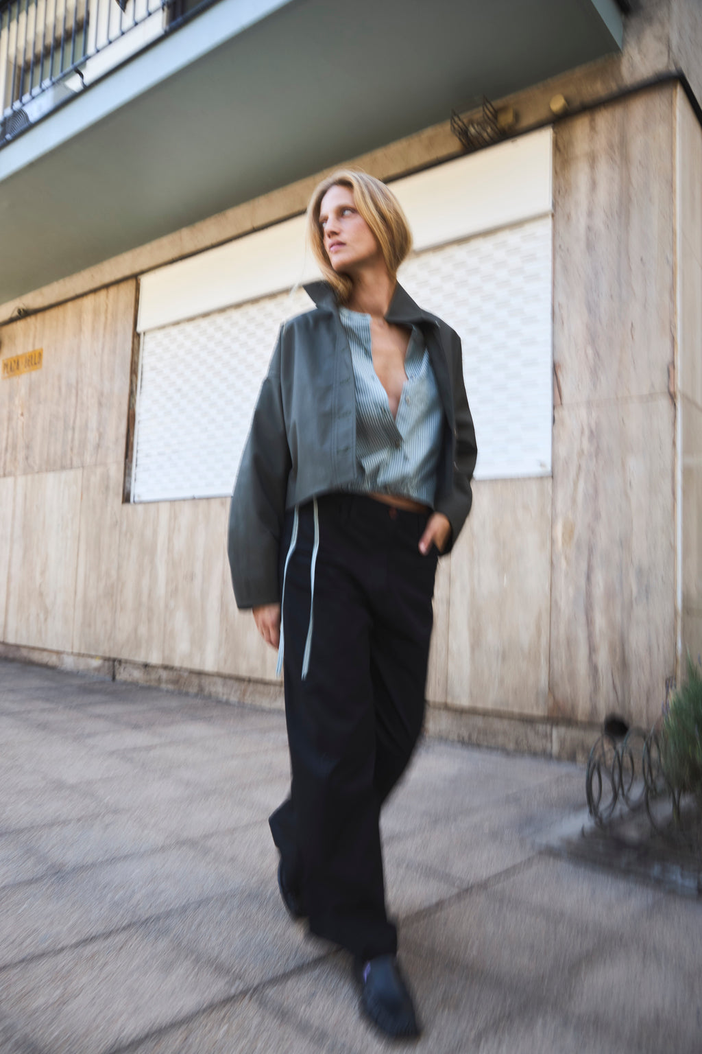 Pantalón Ether Algodón Negro