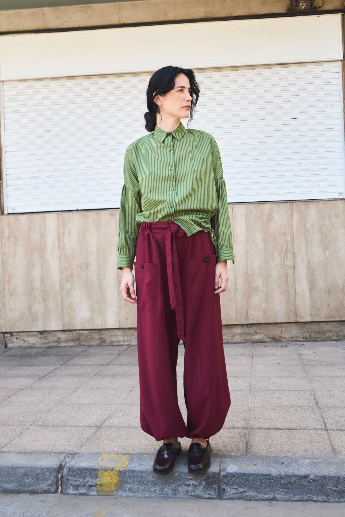 Pantalón Ferveur Burdeo