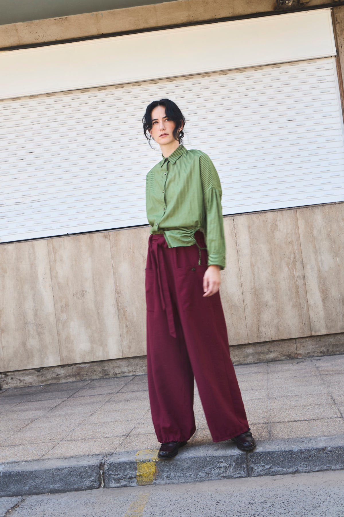 Pantalón Ferveur Burdeo