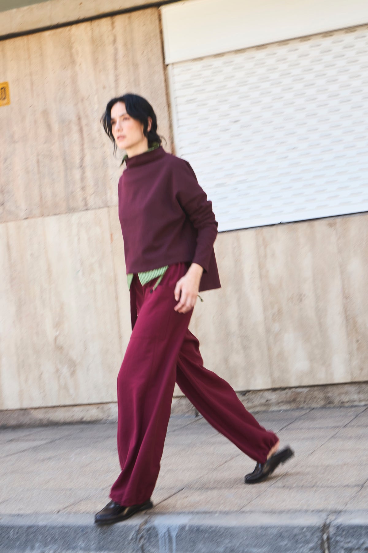 Pantalón Ferveur Burdeo