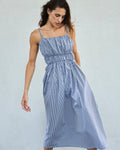 Rotterdam Striped Blue Dress