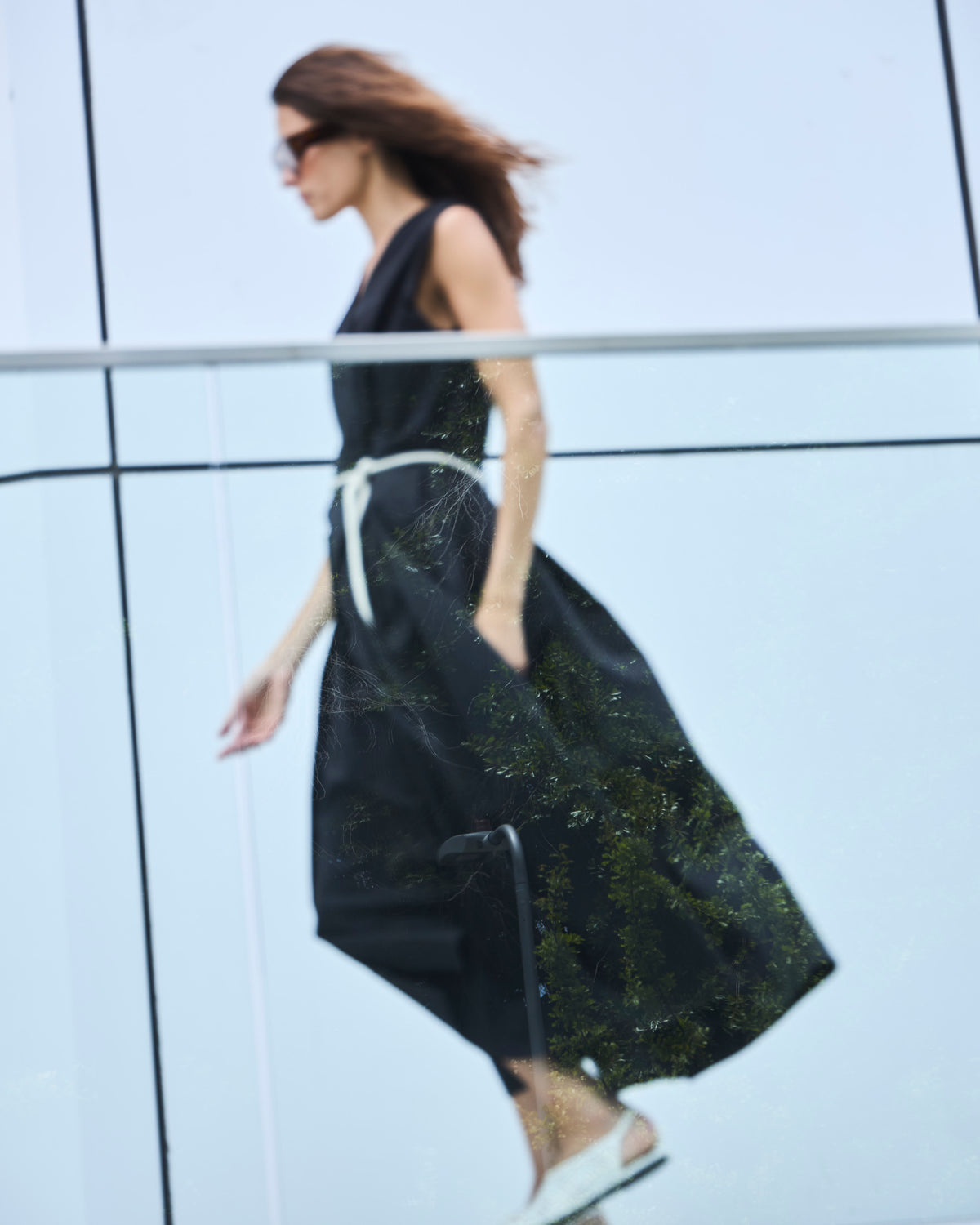 Vestido Pale Algodón Negro