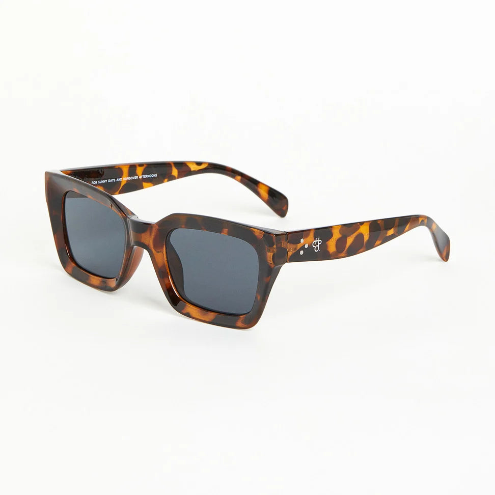 Anna Leopard Black
