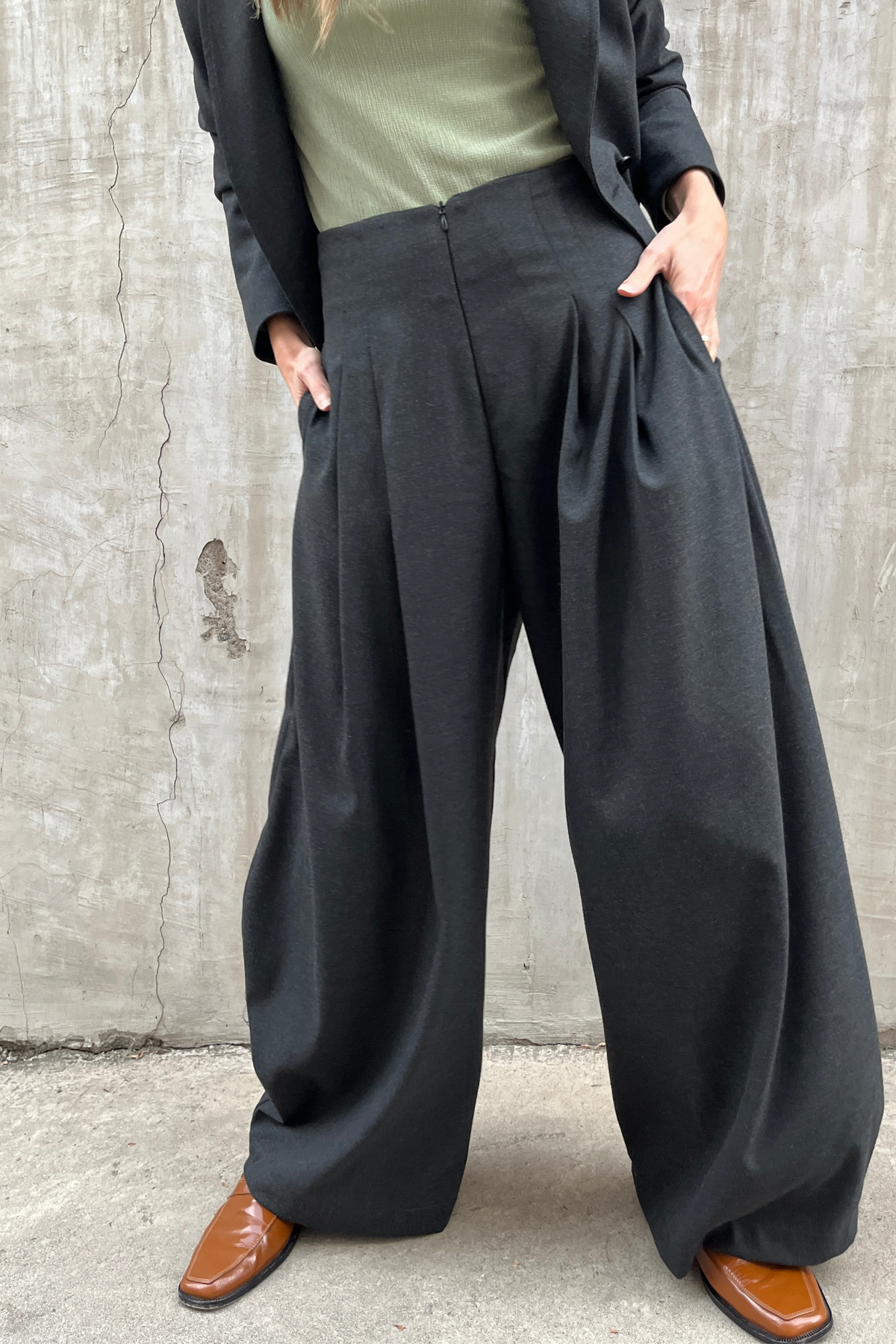 Pantalón Sastrero Meduse Gris Marengo