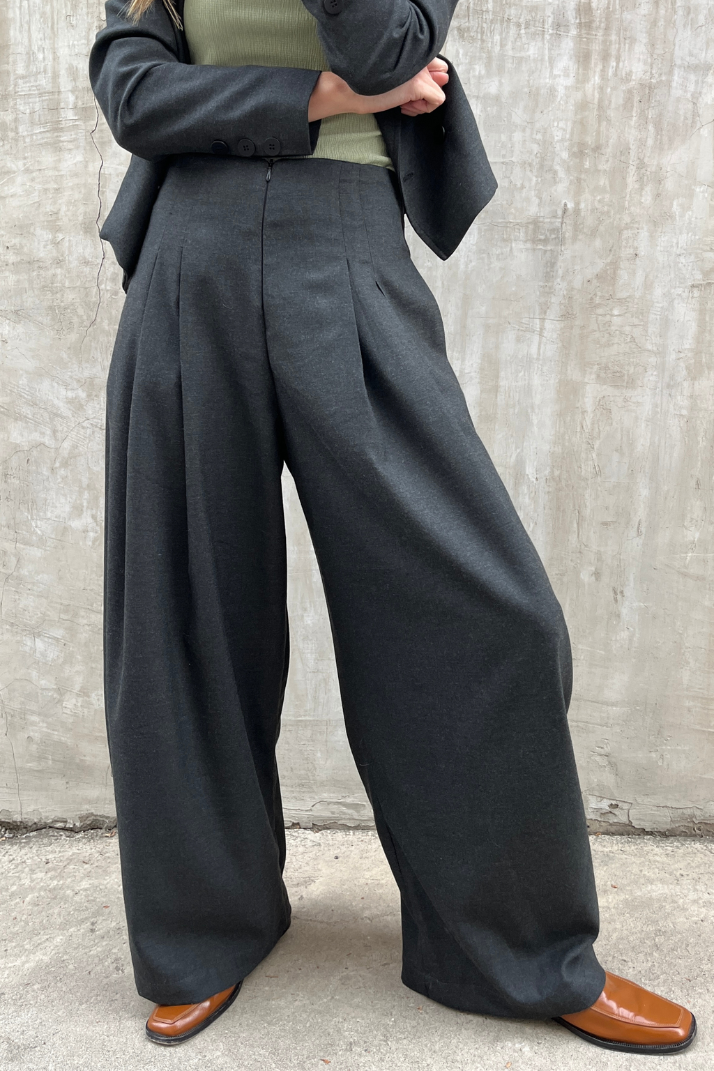 Pantalón Sastrero Meduse Gris Marengo
