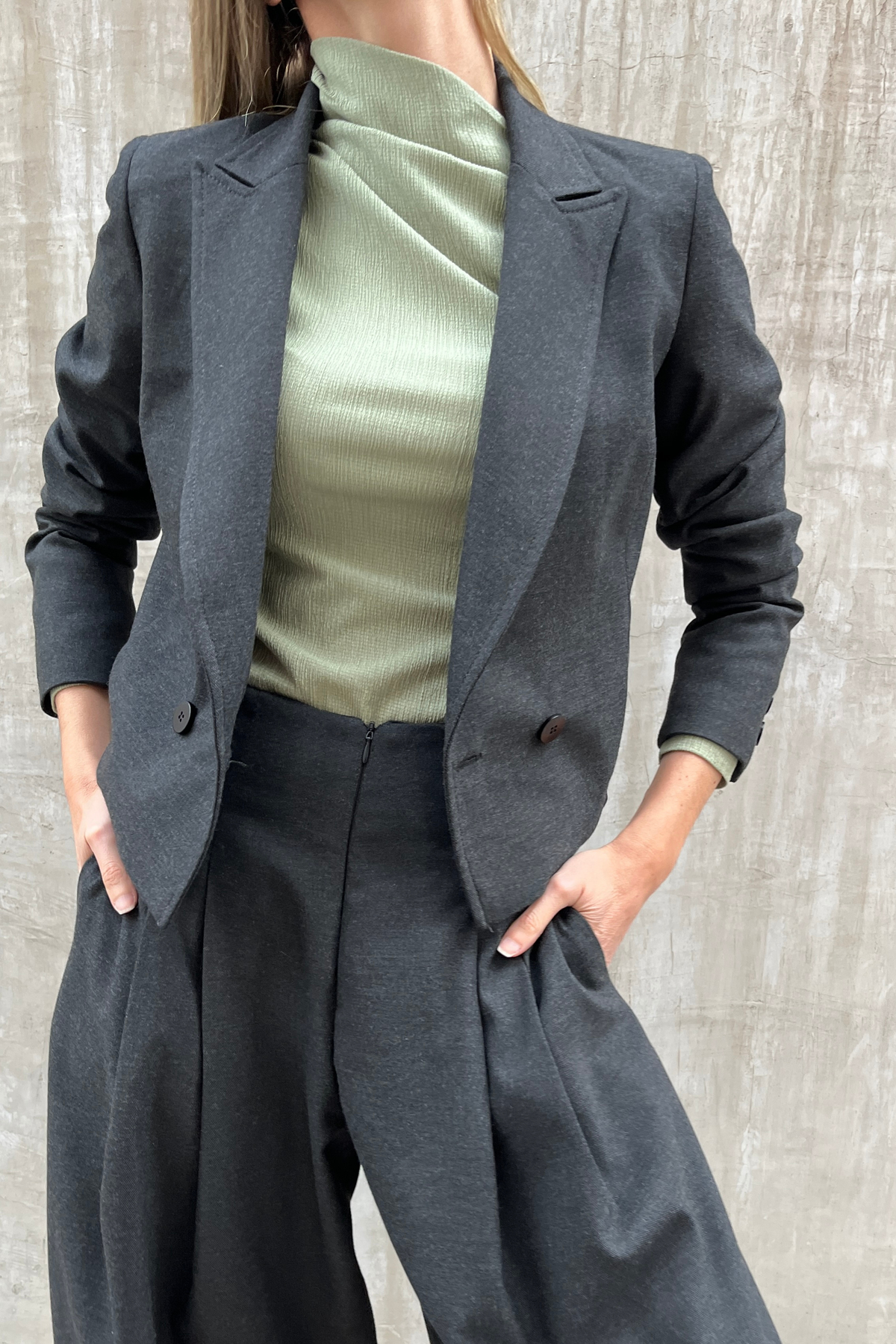 Blazer Volonte Gris Marengo