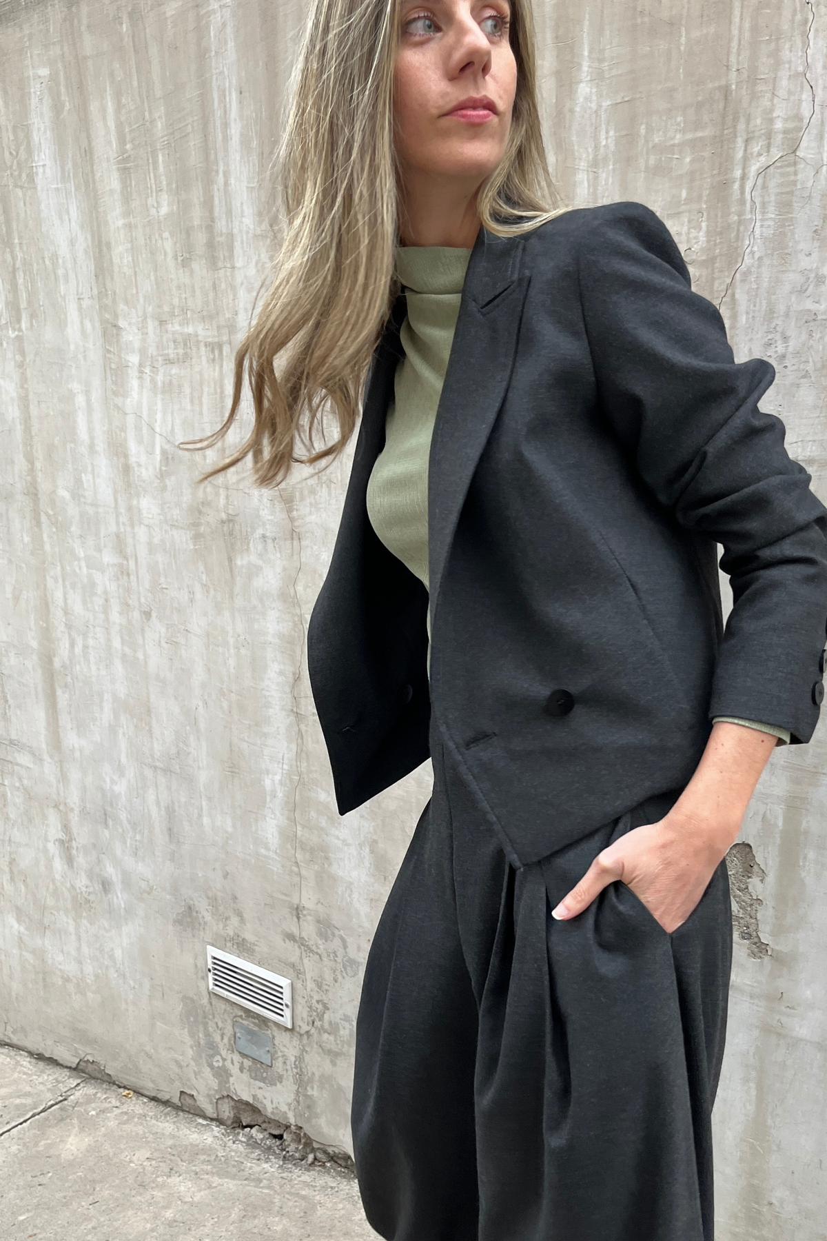 Blazer Volonte Gris Marengo