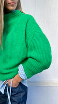 Superfine Alpaca Brise Vest Jungle Green