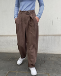 Women's Mink Brown Trousers