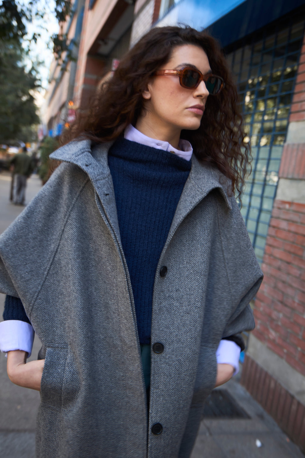 Dunes Gray Wool Jacket