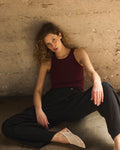 Arkana Burgundy Cotton T-Shirt