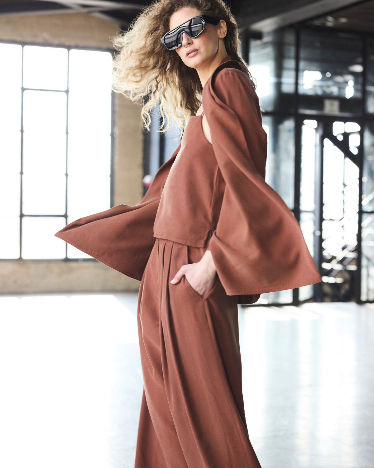 Blazer Temeraire Cupro Moca