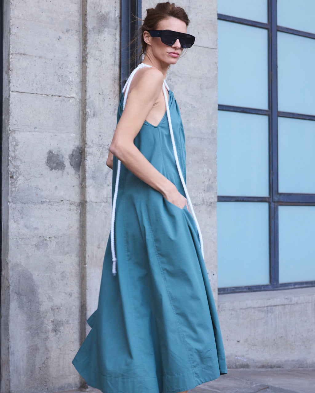 Vestido Corde Verde