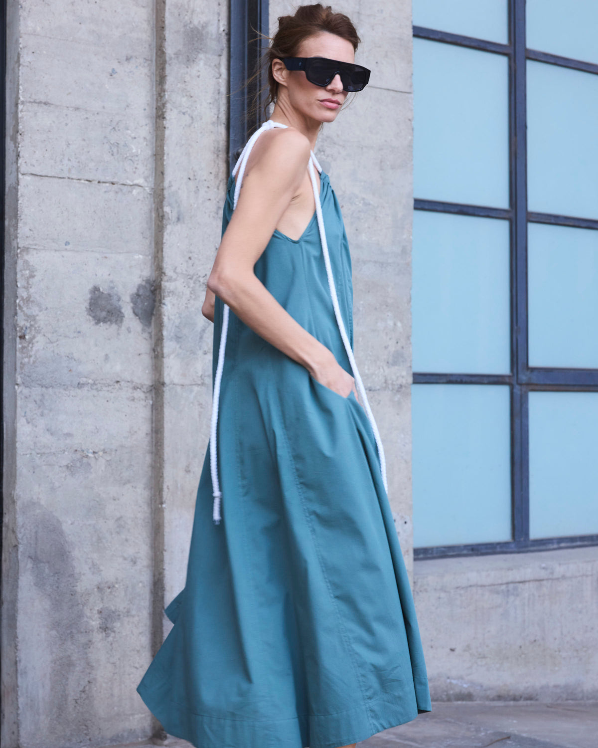 Vestido Corde Verde