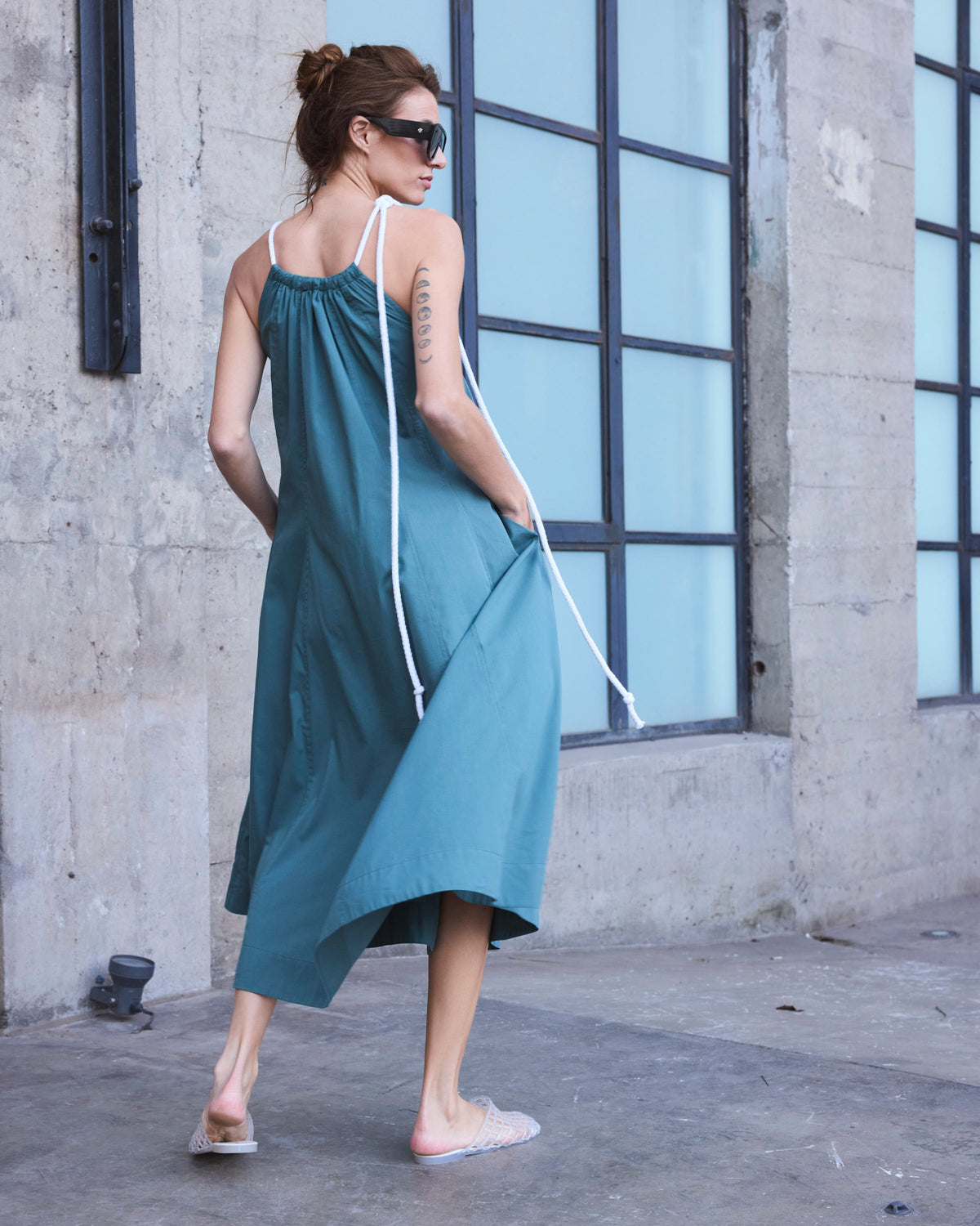 Vestido Corde Verde