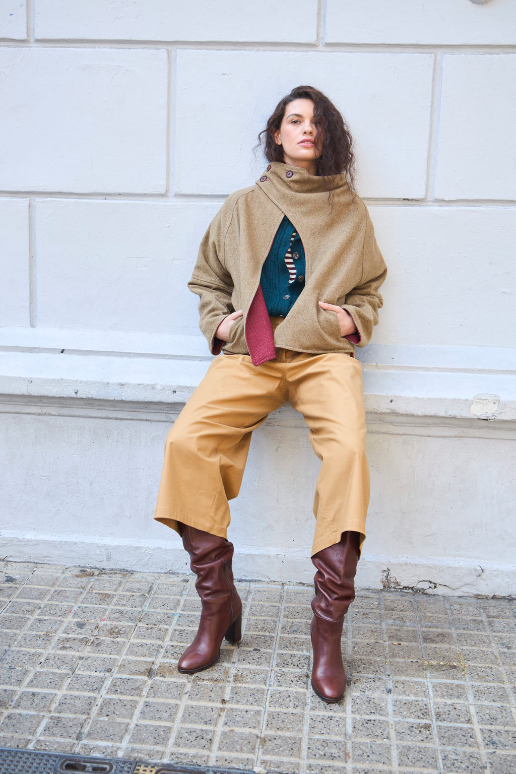 Pantalón Fiere 100% Algodón Camel