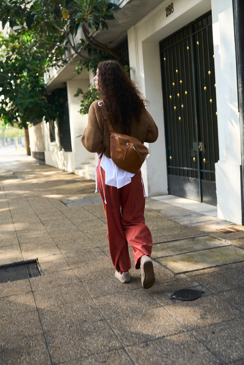 Pantalón Lys Italian Virgin Wool Salpimienta Rojo