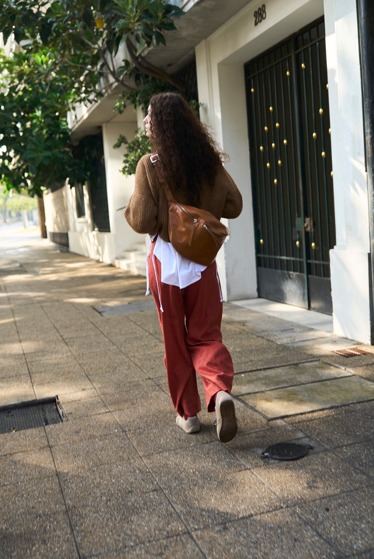 Pantalón Lys Italian Virgin Wool Salpimienta Rojo