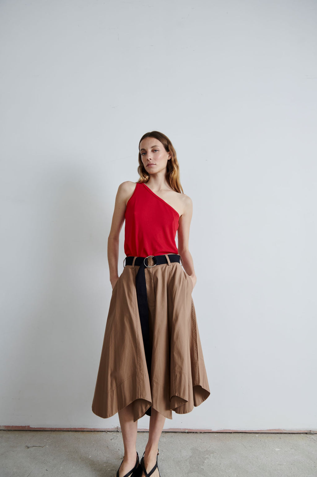Polera Panamá Roja