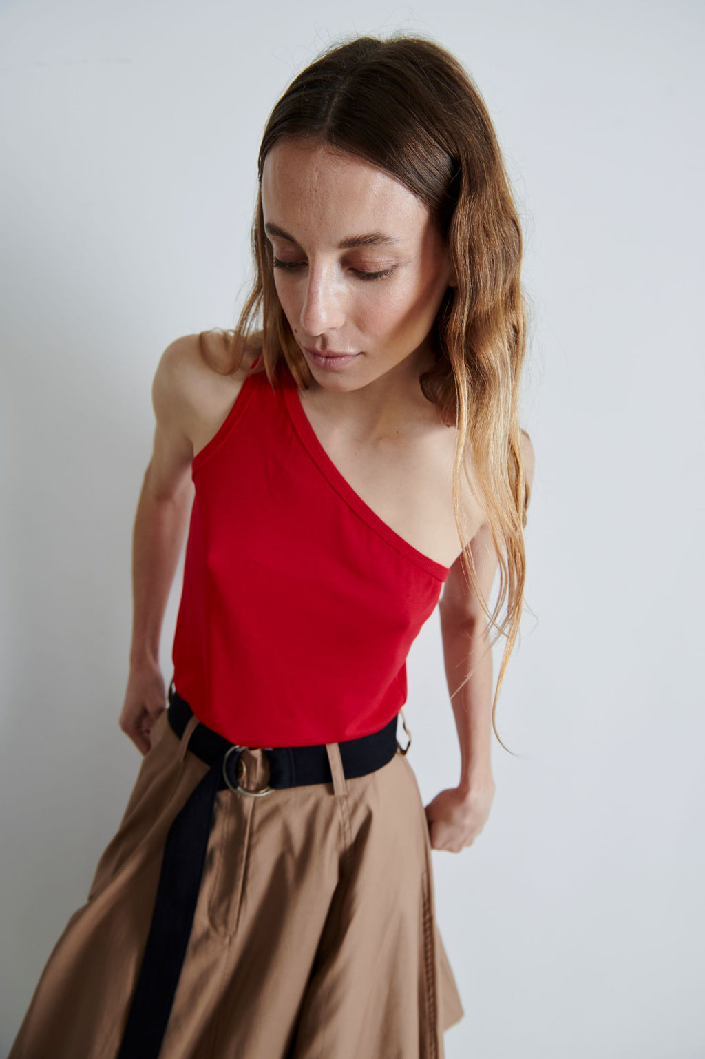 Polera Panamá Roja