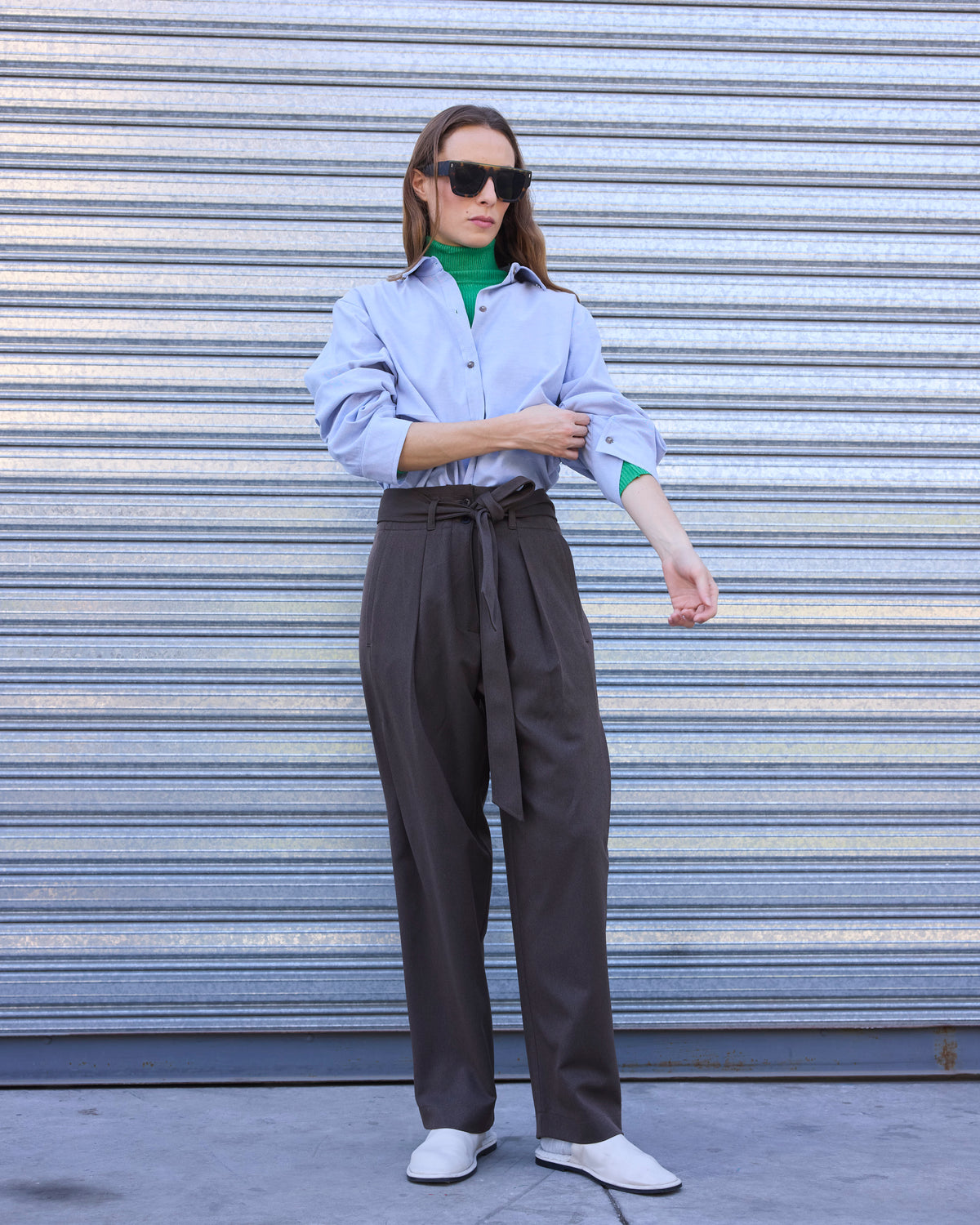 Pantalon Dahlia Espiga Cafe