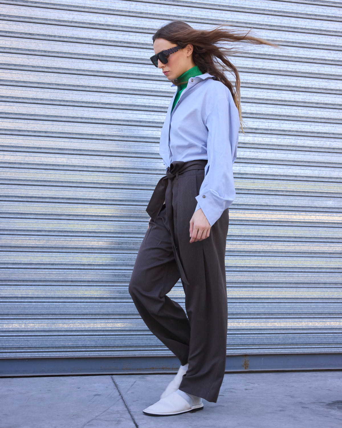 Pantalon Dahlia Espiga Cafe