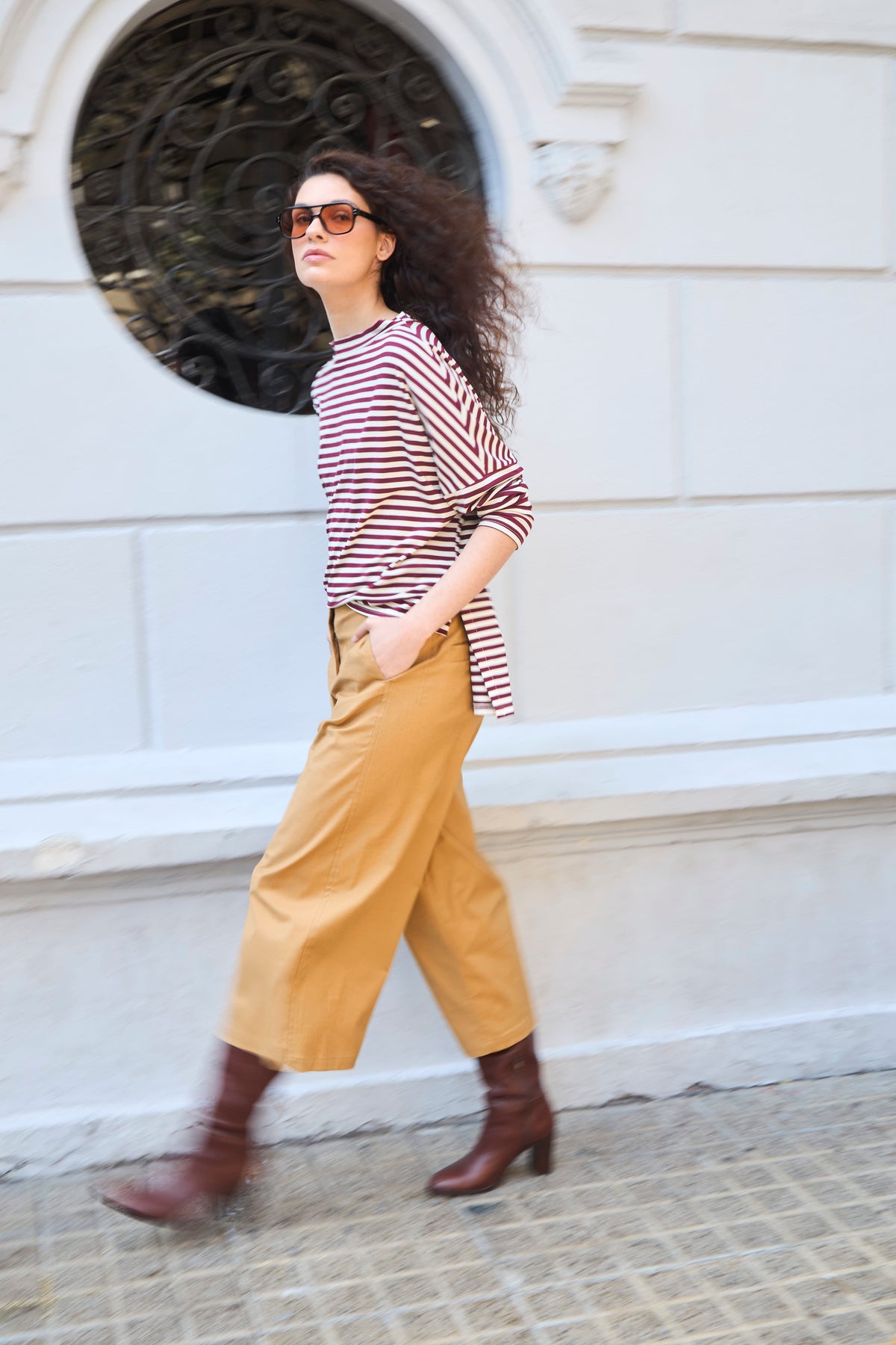 Pantalón Fiere 100% Algodón Camel
