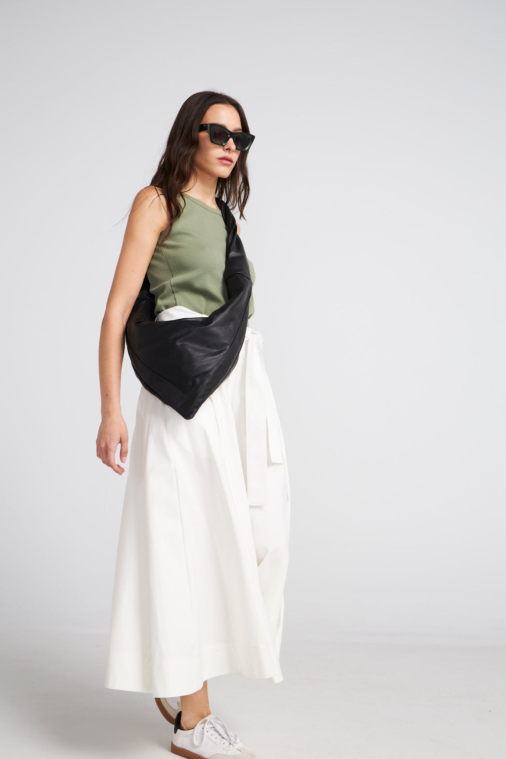 Arkana Green Cotton T-Shirt