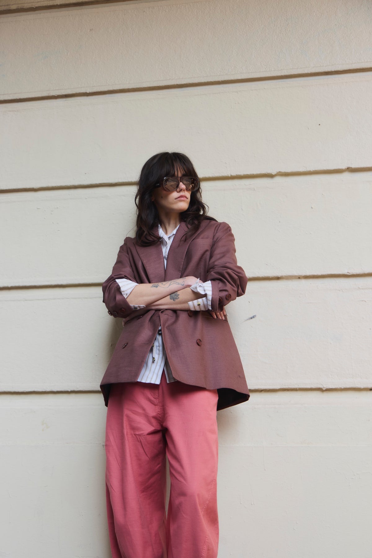 Blazer Corsaire 100% Algodón Café