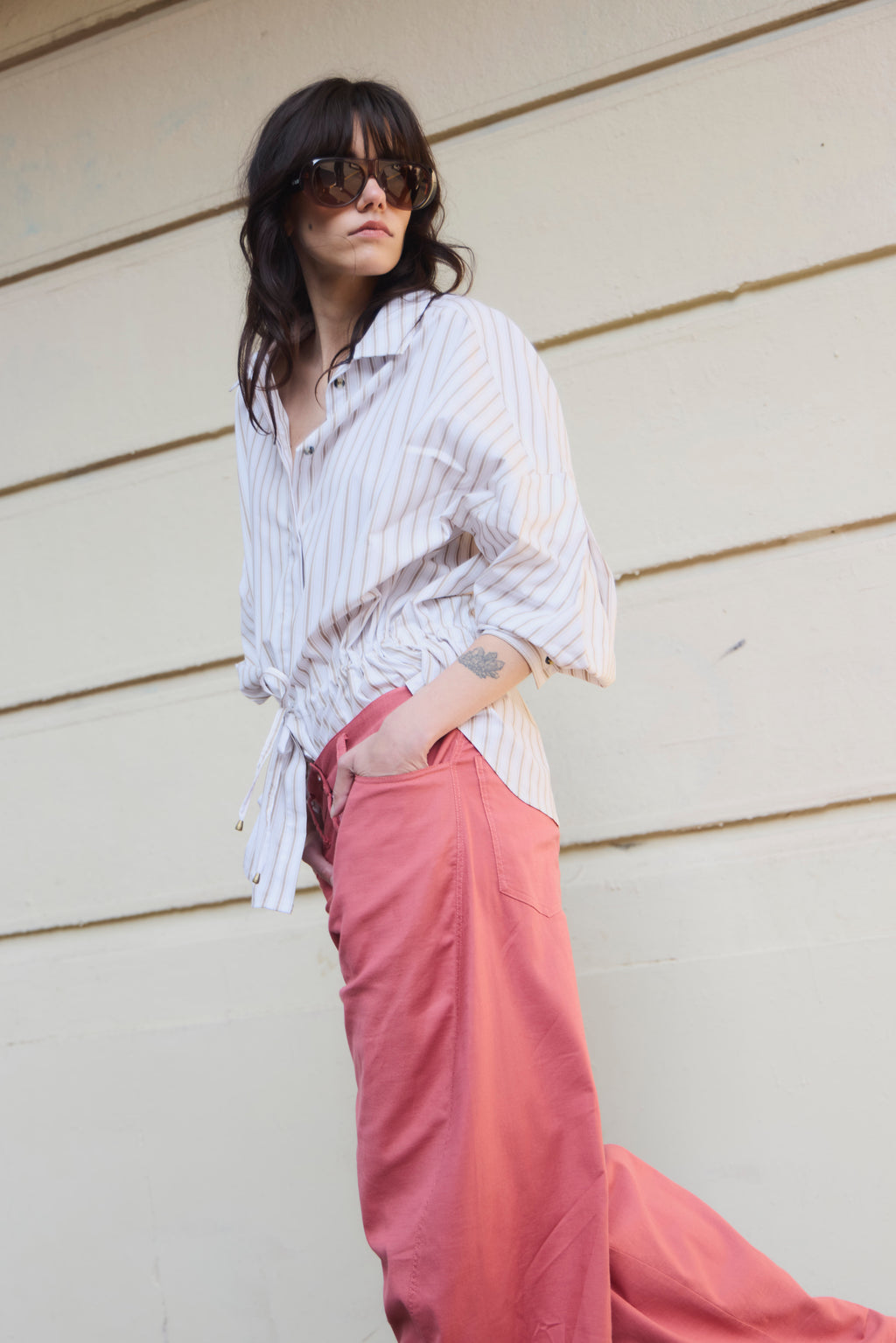 Pantalon Ether Rosa Palo