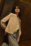 Chaqueta Deux Tencel Beige
