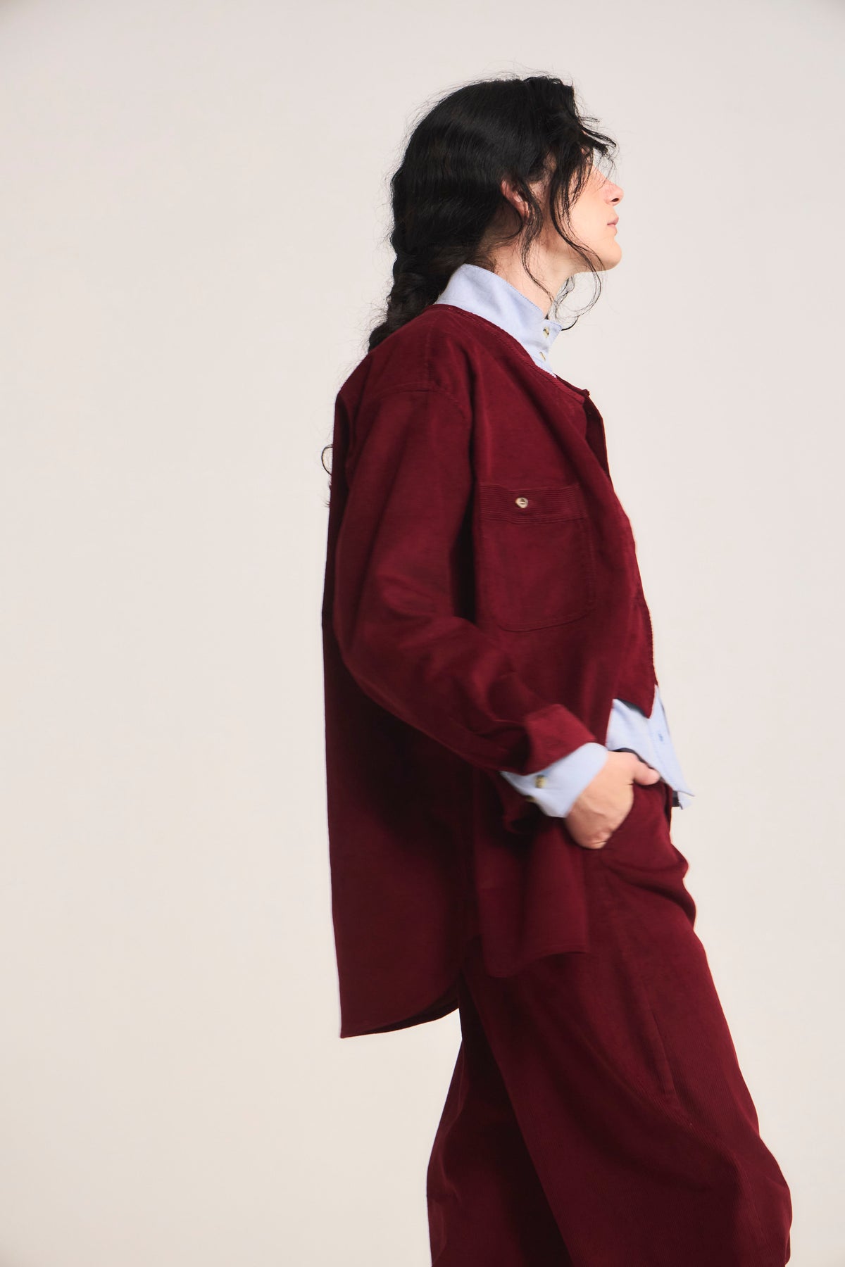 Sobrecamisa Doute Cotelé Burdeo