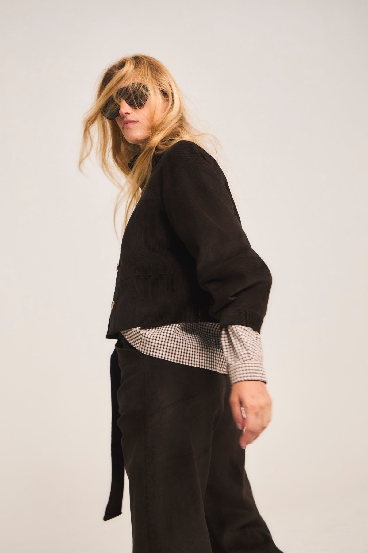 Chaqueta Porter Cotelé Café