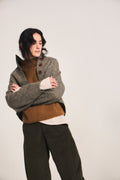 Chaqueta Prunelliere Lana Verde