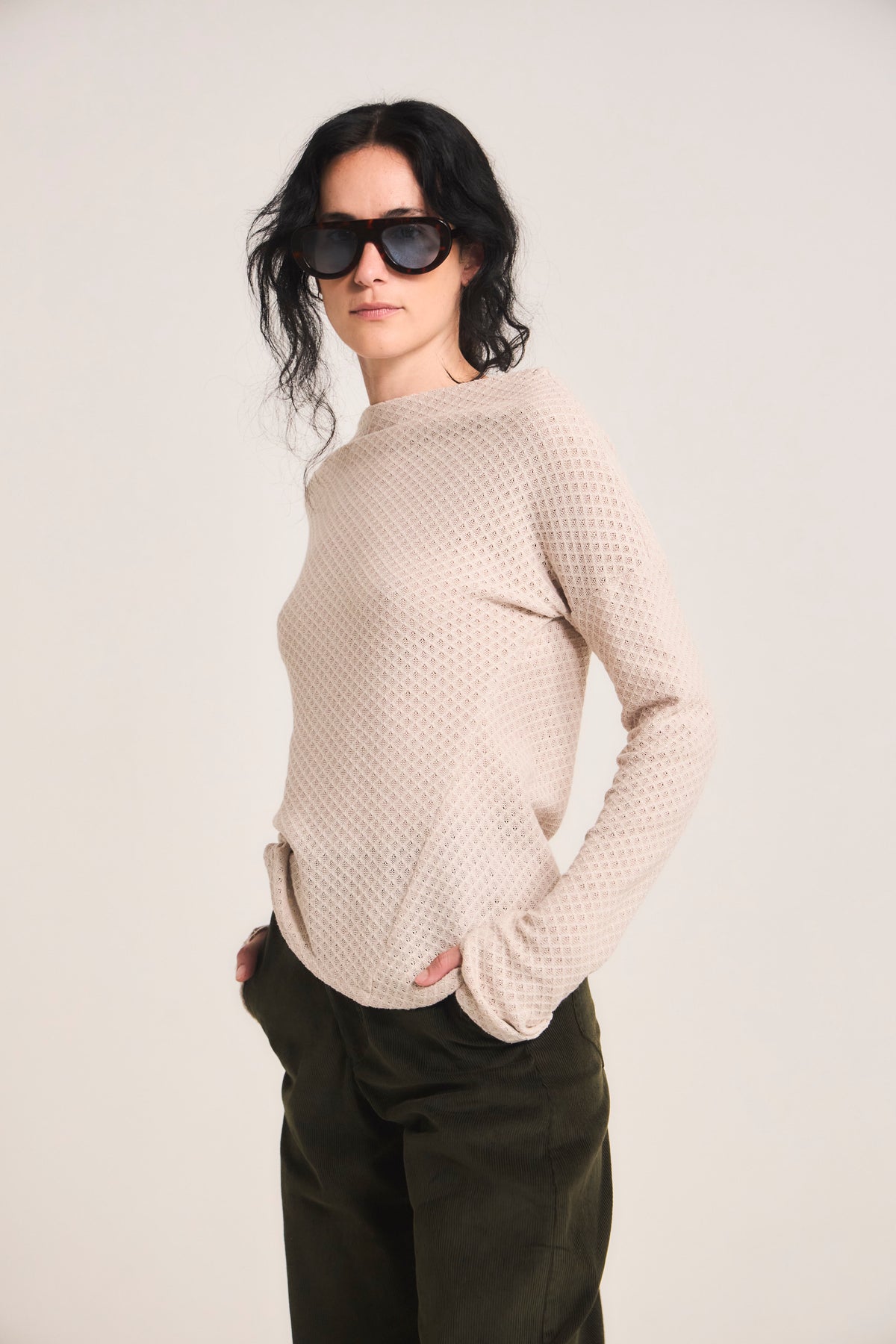 Top Tejido Sillage Crudo