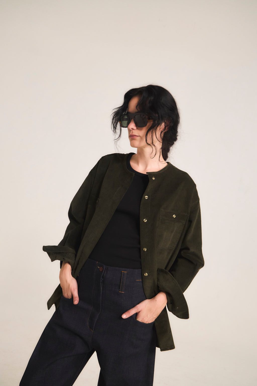 Sobrecamisa Doute Cotelé Verde
