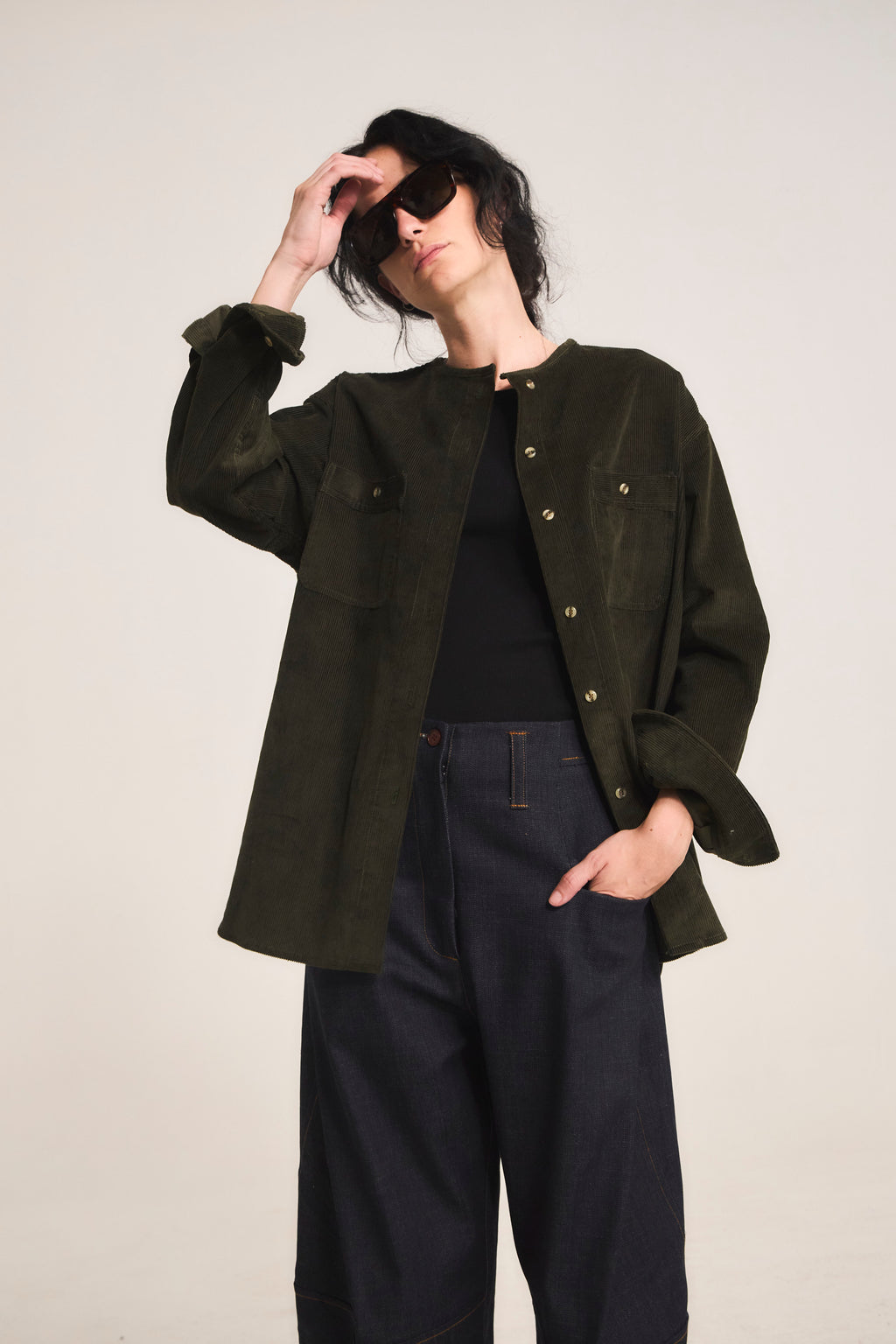 Sobrecamisa Doute Cotelé Verde