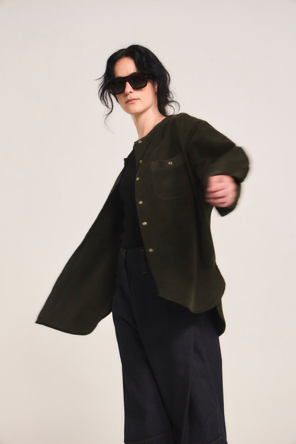 Sobrecamisa Doute Cotelé Verde