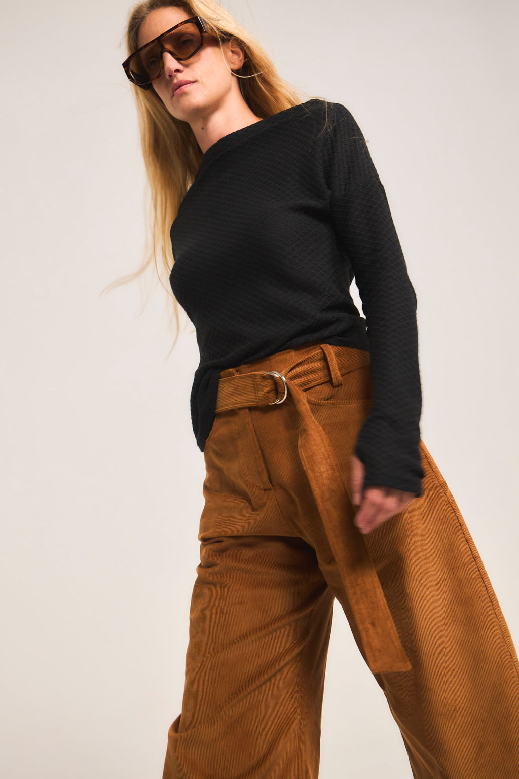 Pantalón Vivante Cotelé Camel