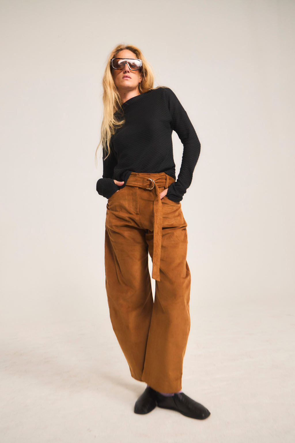 Pantalón Vivante Cotelé Camel