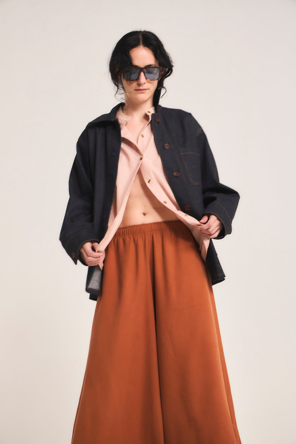 Chaqueta Casbah Denim Azul Marino