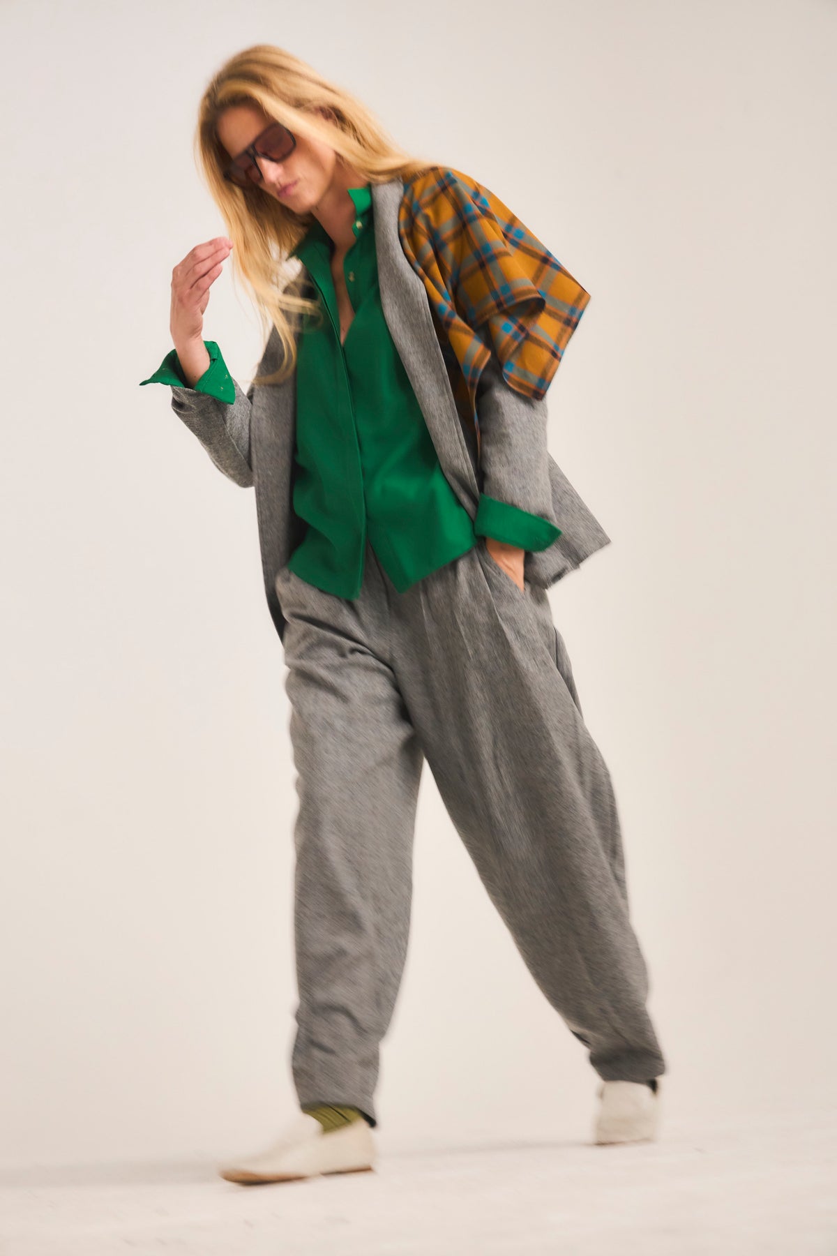 Blazer Vague Lana Gris