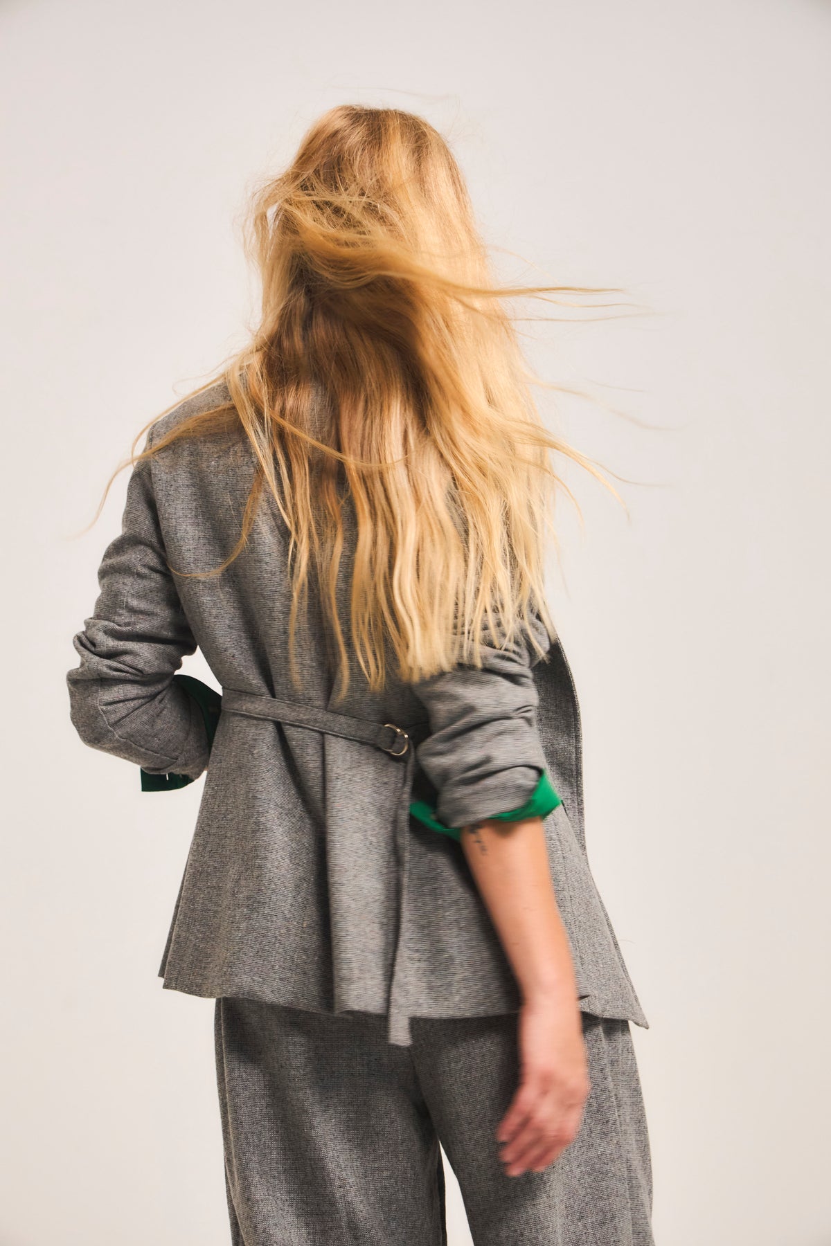 Blazer Vague Lana Gris