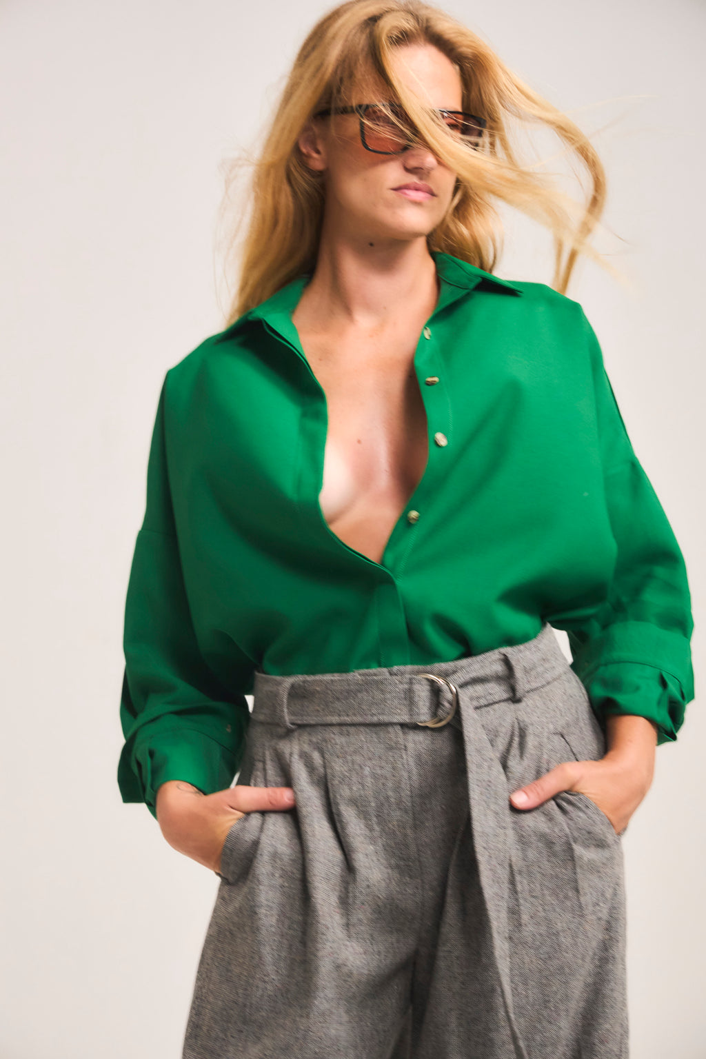 Green Pollen Blouse