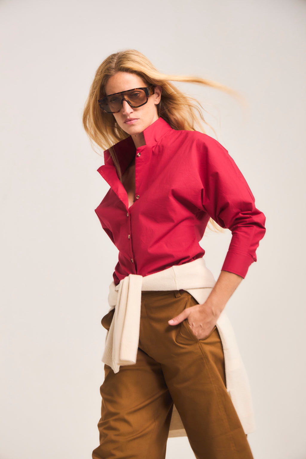 Pantalón Eveille 100% Algodón Camel