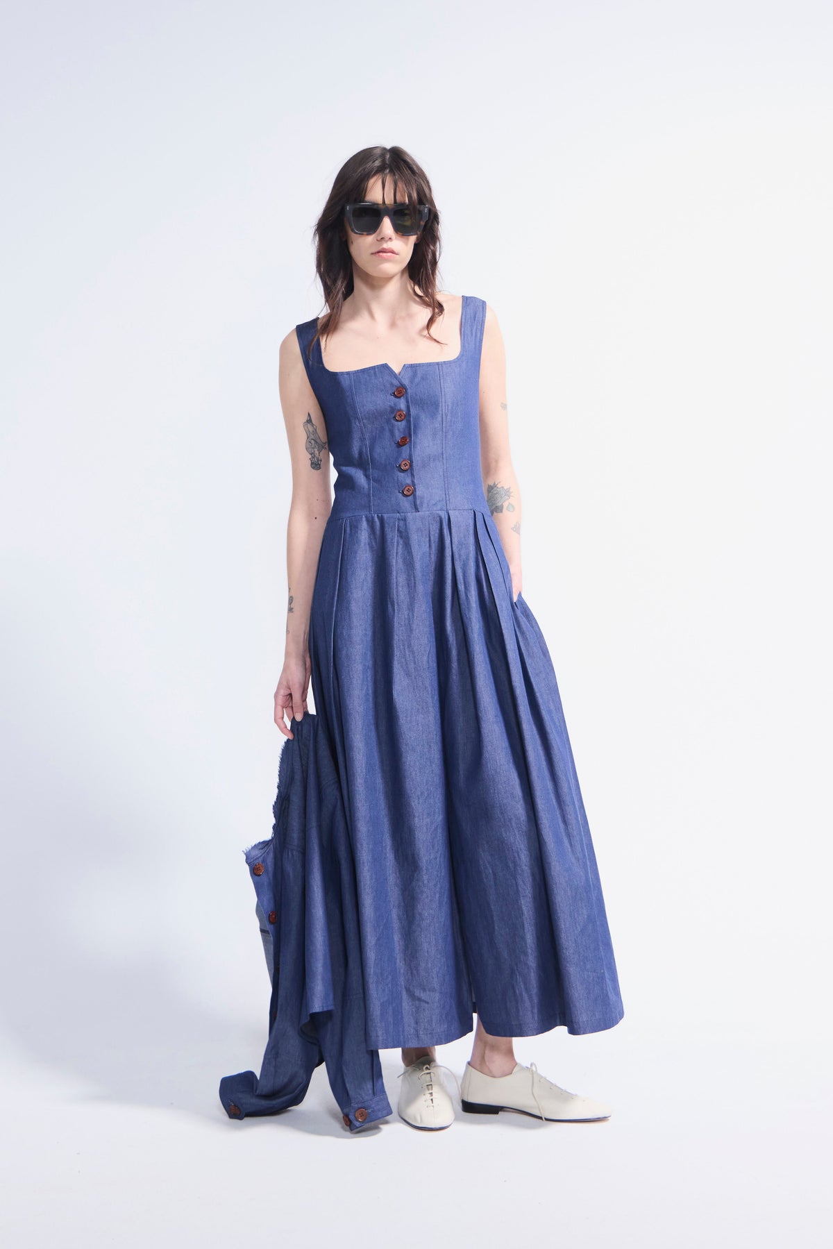 Vestido Orleans Denim Azul