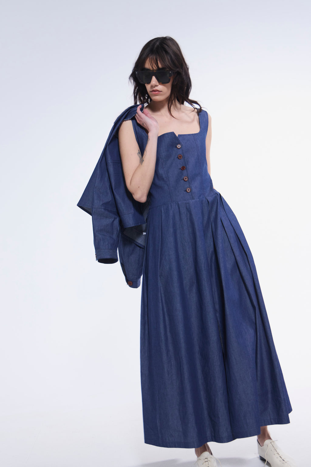 Vestido Orleans Denim Azul
